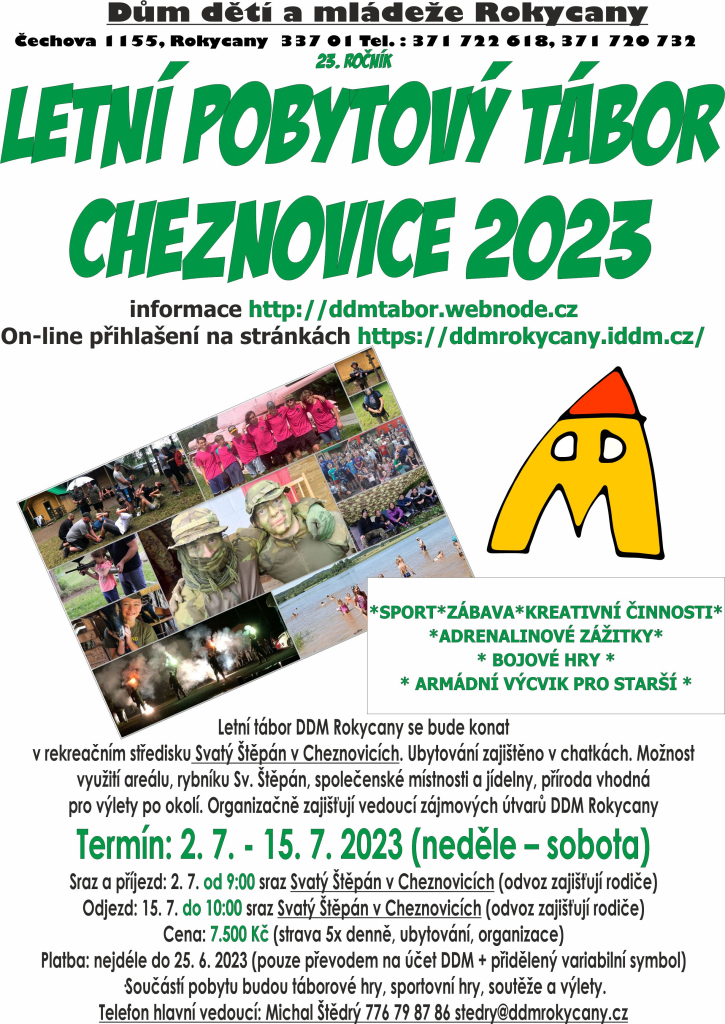 Fotografie z Letního tábora Cheznovice 2024