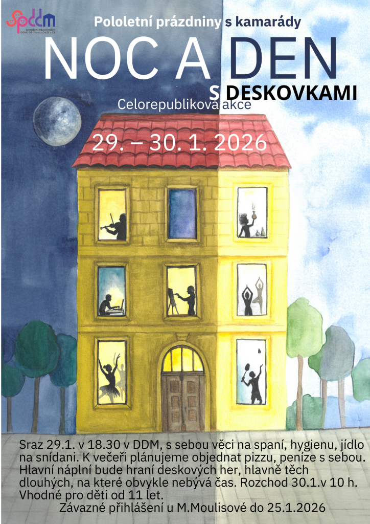 Noc a den s deskovkami