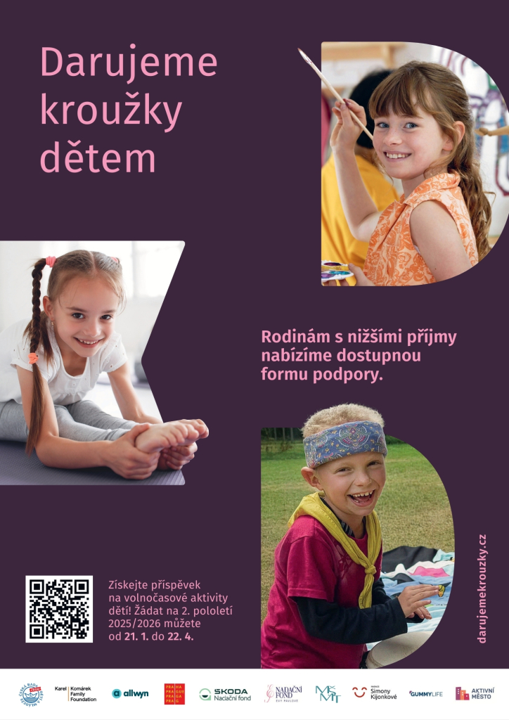 Darujeme kroužky dětem