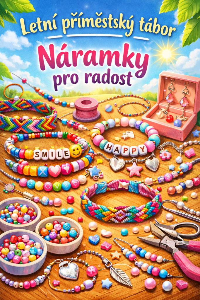 Příměstský tábor - Náramky a tvoření pro radost