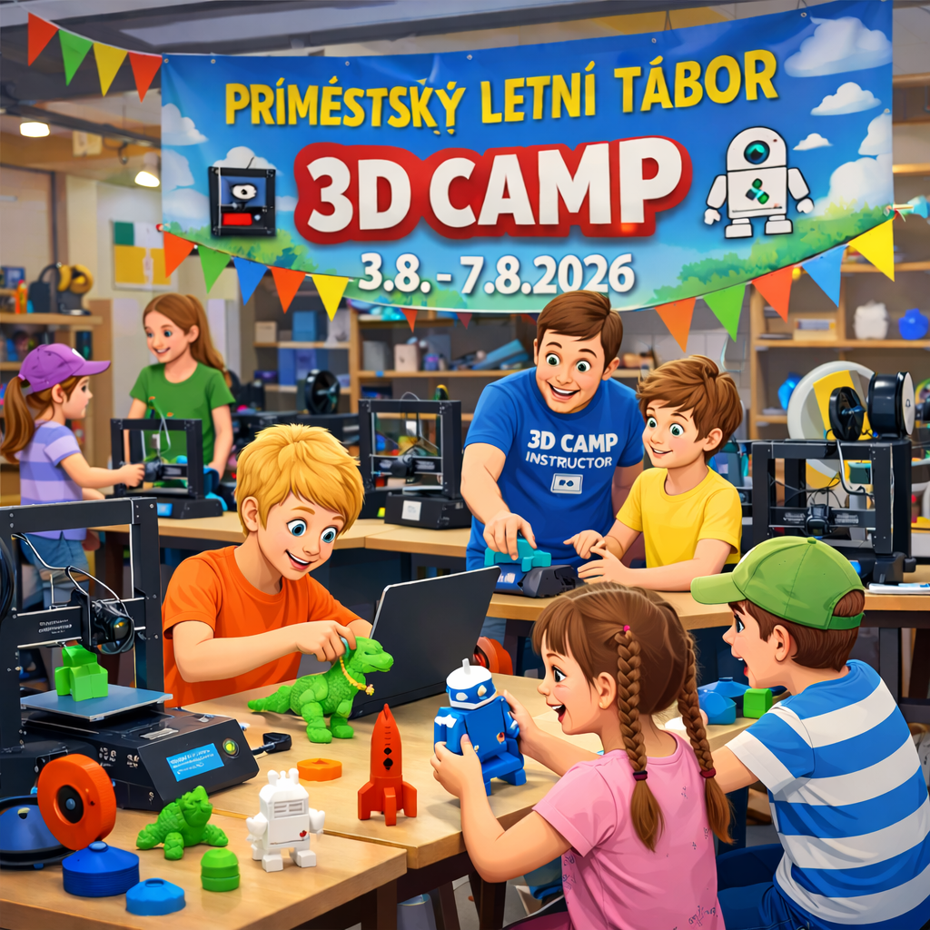 3D camp - příměstský tábor