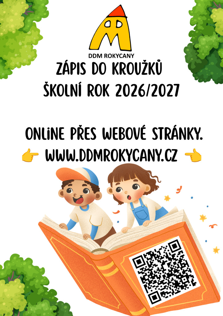 Přihlašování na kroužky na školní rok 2026 / 2027 spuštěno