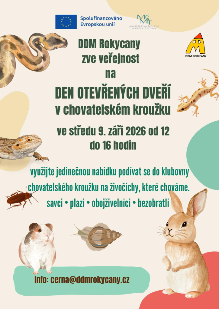 Den otevřených dveří v chovatelském kroužku