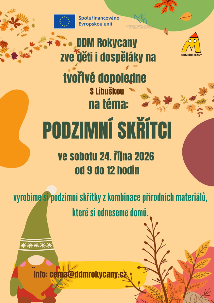 Tvoření Podzimních skřítků